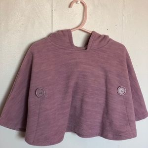 Purple Kids Pancho